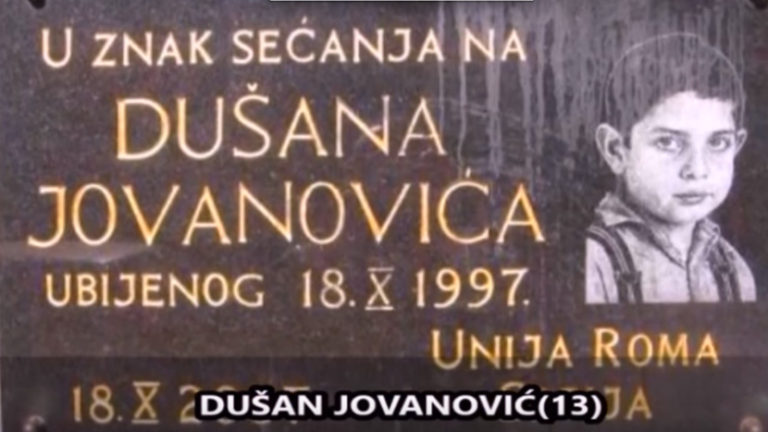 Gedenken an Dušan Jovanović